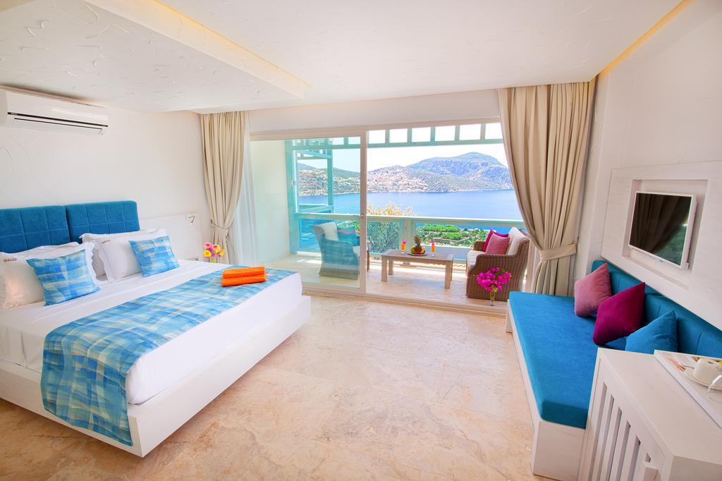 Asfiya Sea View Hotel Kaş Rom bilde